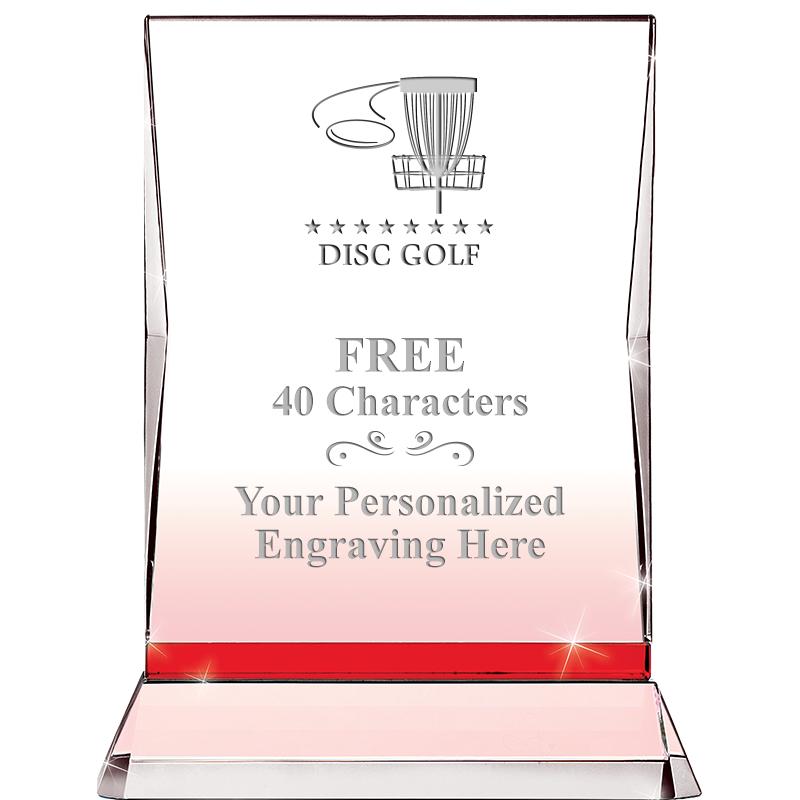 8" RUBY ILLUMINATION CRYSTAL