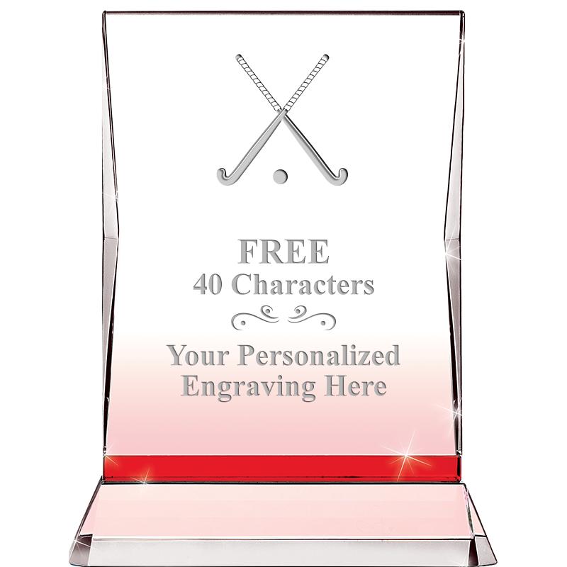 8" RUBY ILLUMINATION CRYSTAL