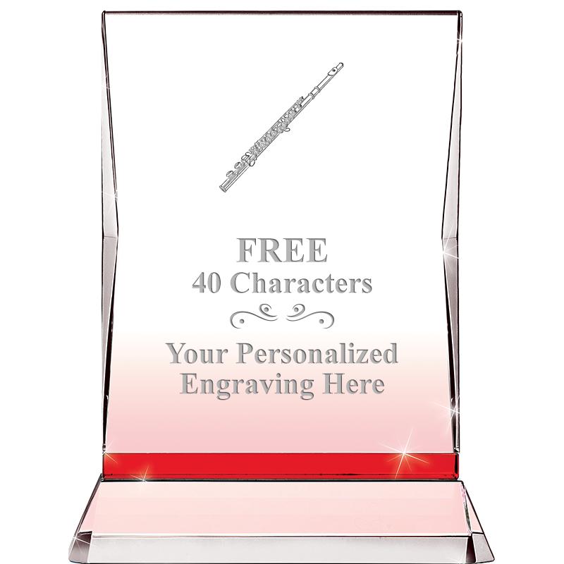 8" RUBY ILLUMINATION CRYSTAL