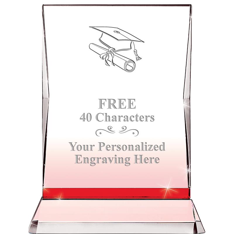 8" RUBY ILLUMINATION CRYSTAL