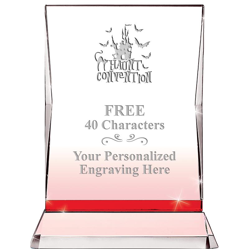 8" RUBY ILLUMINATION CRYSTAL