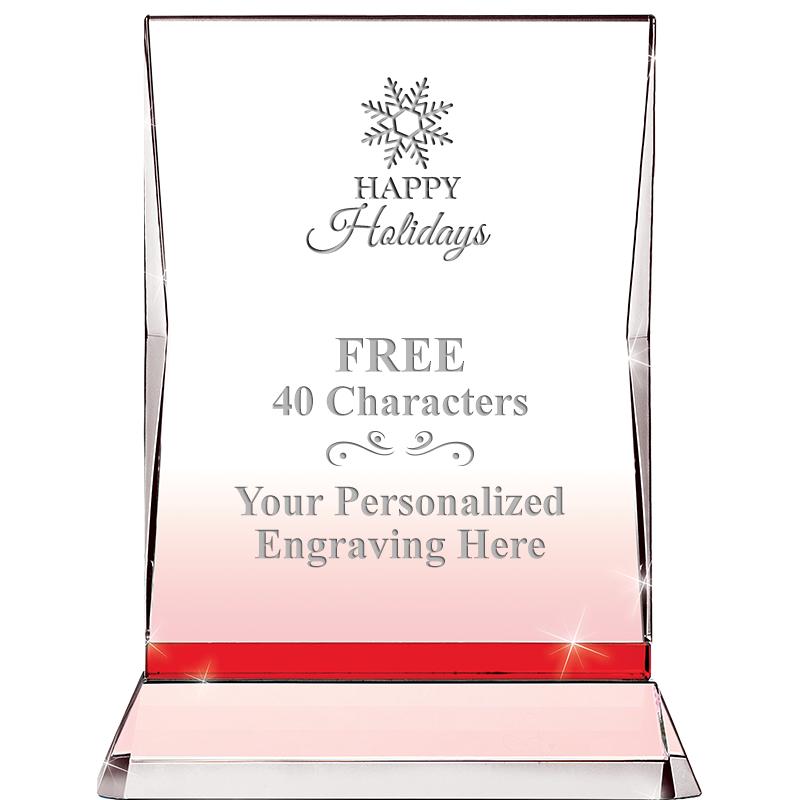 8" RUBY ILLUMINATION CRYSTAL