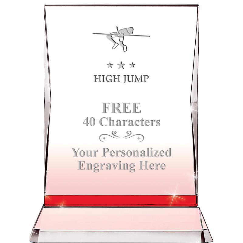 8" RUBY ILLUMINATION CRYSTAL