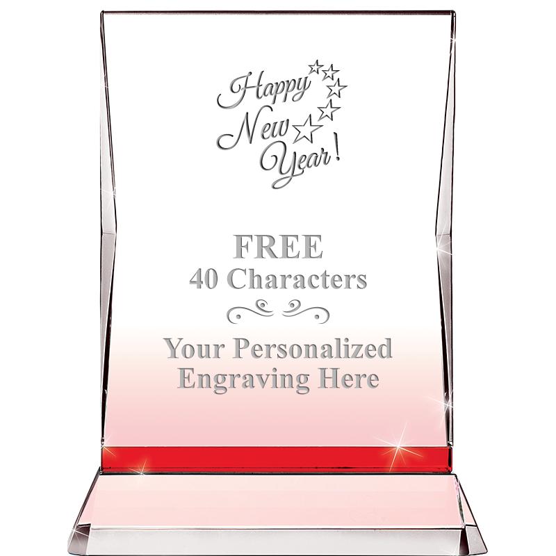 8" RUBY ILLUMINATION CRYSTAL