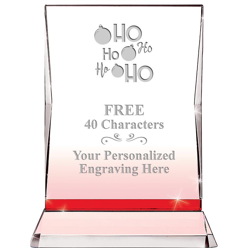 8" RUBY ILLUMINATION CRYSTAL