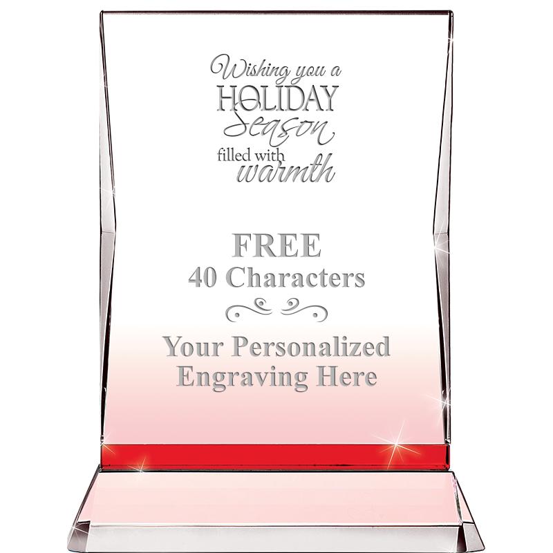 8" RUBY ILLUMINATION CRYSTAL