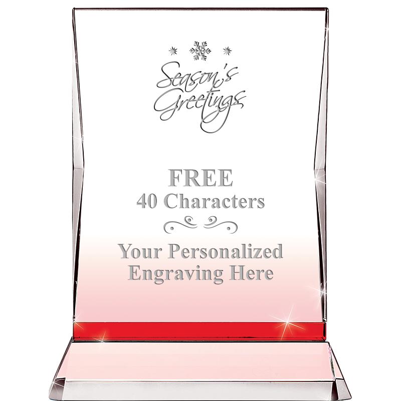 8" RUBY ILLUMINATION CRYSTAL