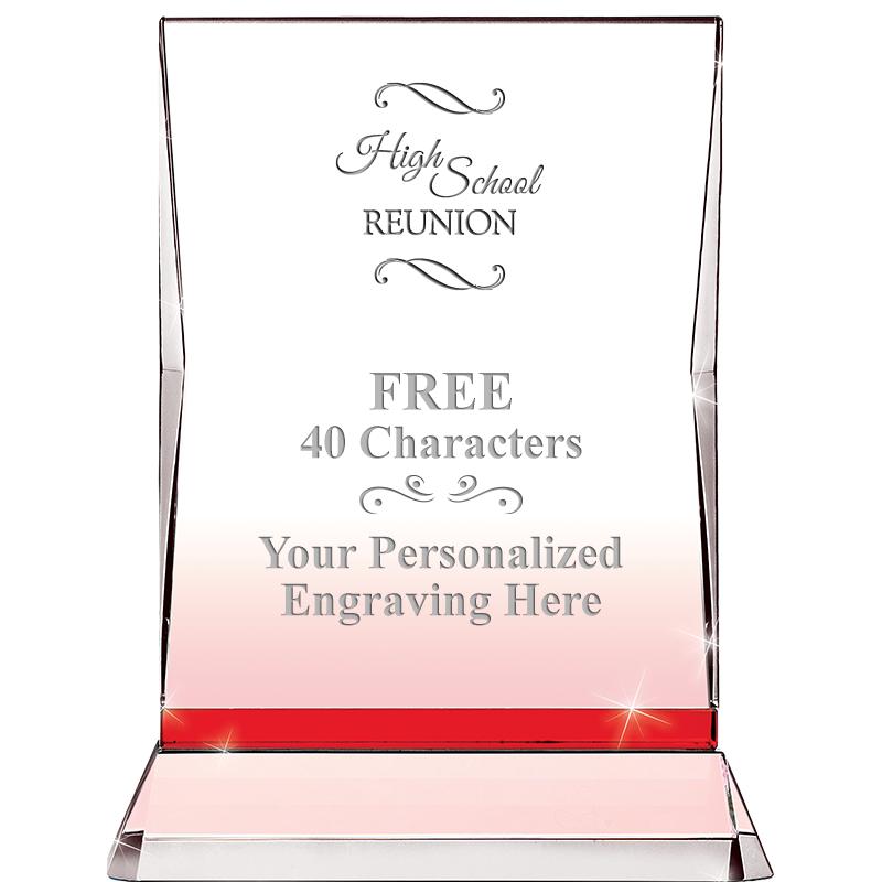 8" RUBY ILLUMINATION CRYSTAL