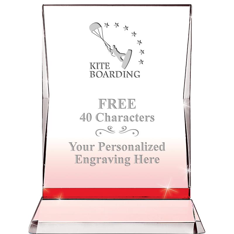 8" RUBY ILLUMINATION CRYSTAL