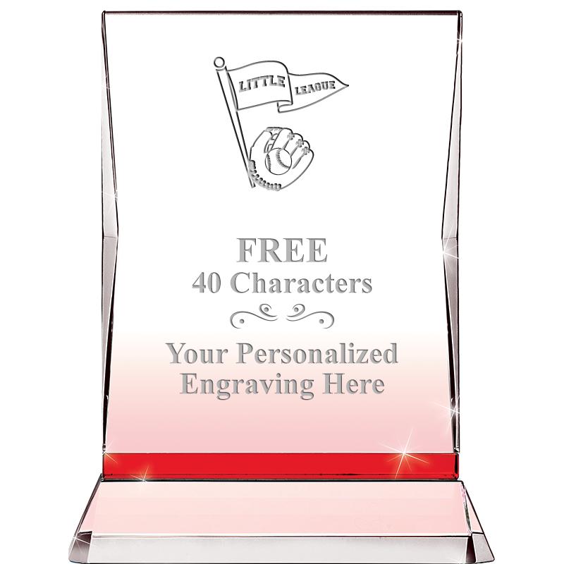 8" RUBY ILLUMINATION CRYSTAL