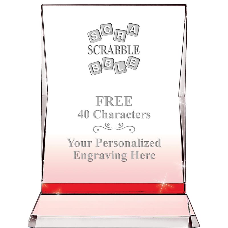 8" RUBY ILLUMINATION CRYSTAL