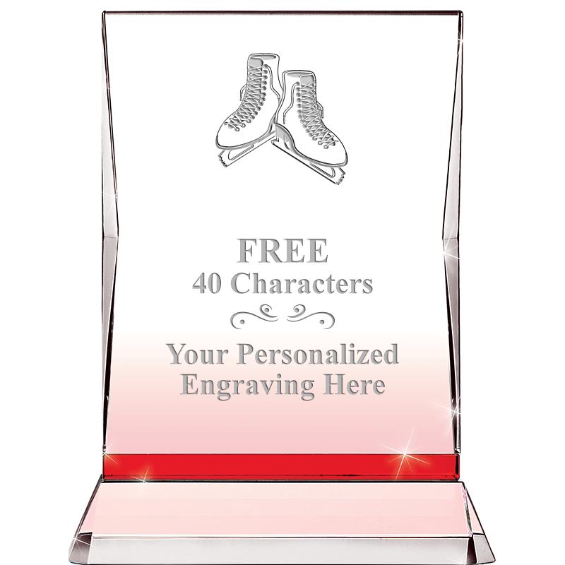 8" RUBY ILLUMINATION CRYSTAL