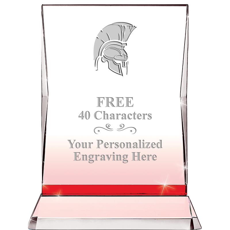 8" RUBY ILLUMINATION CRYSTAL