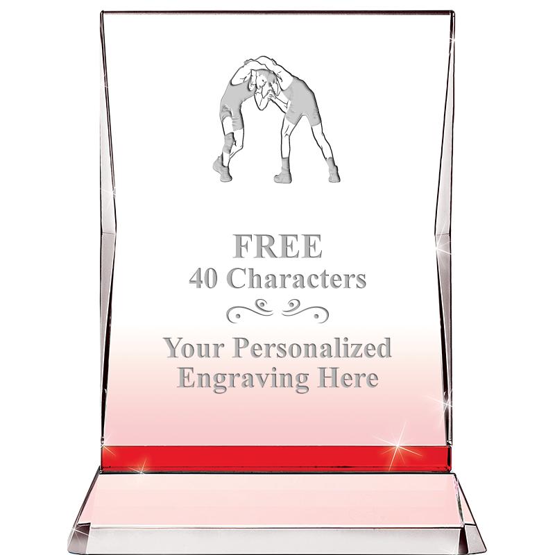 8" RUBY ILLUMINATION CRYSTAL