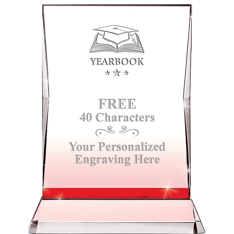 8" RUBY ILLUMINATION CRYSTAL