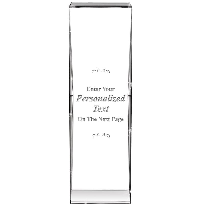 8" IMPACT CRYSTAL AWARD
