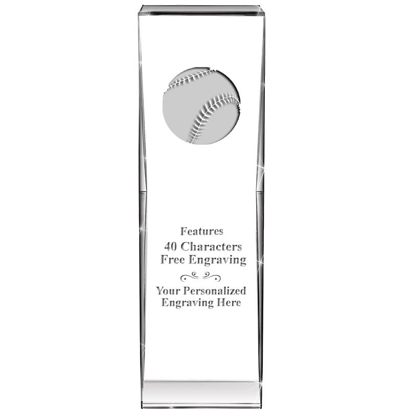 8" IMPACT CRYSTAL AWARD