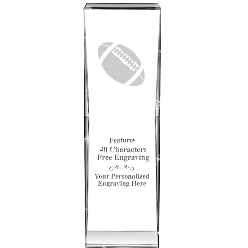 8" IMPACT CRYSTAL AWARD