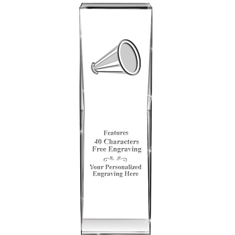 8" IMPACT CRYSTAL AWARD