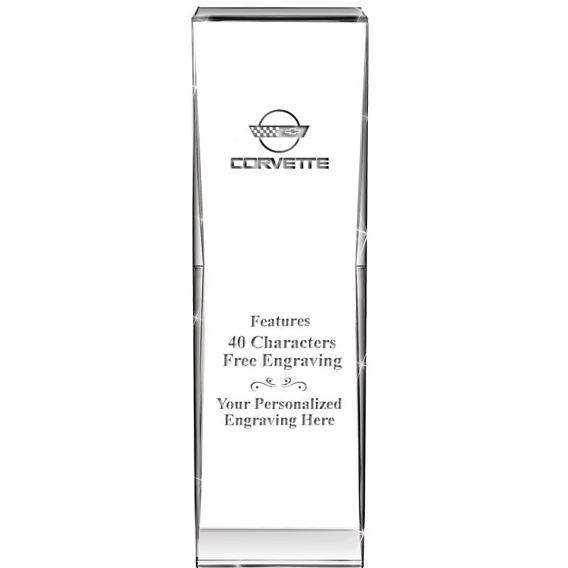 8" IMPACT CRYSTAL AWARD