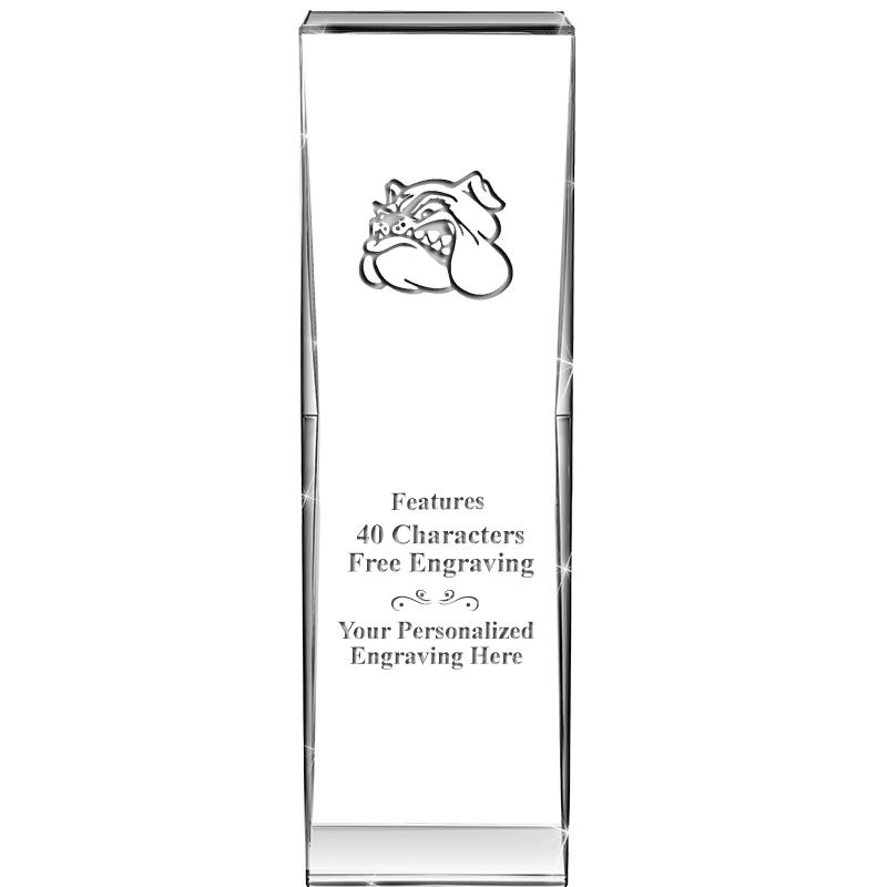 8" IMPACT CRYSTAL AWARD