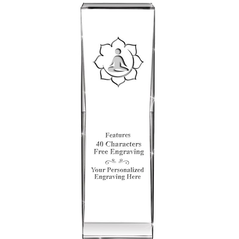 8" IMPACT CRYSTAL AWARD