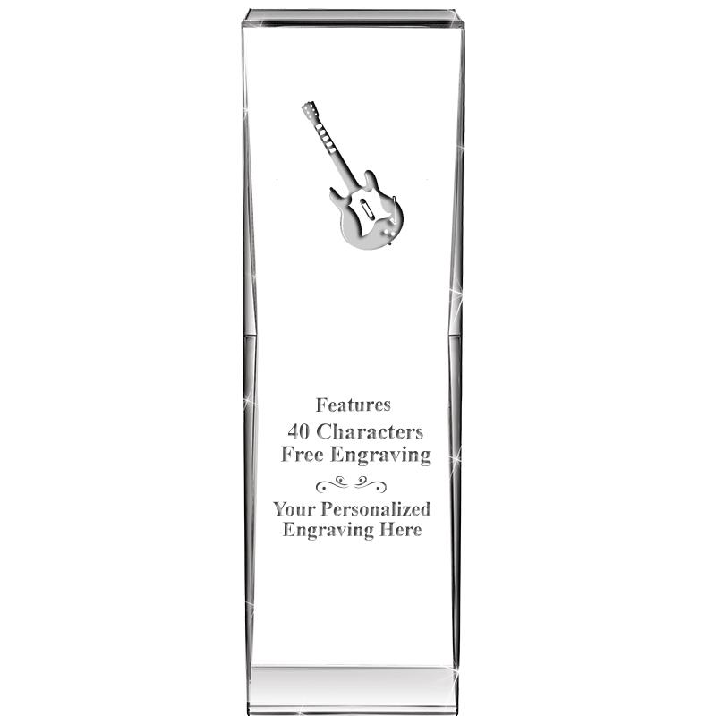 8" IMPACT CRYSTAL AWARD