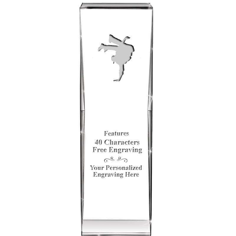 8" IMPACT CRYSTAL AWARD