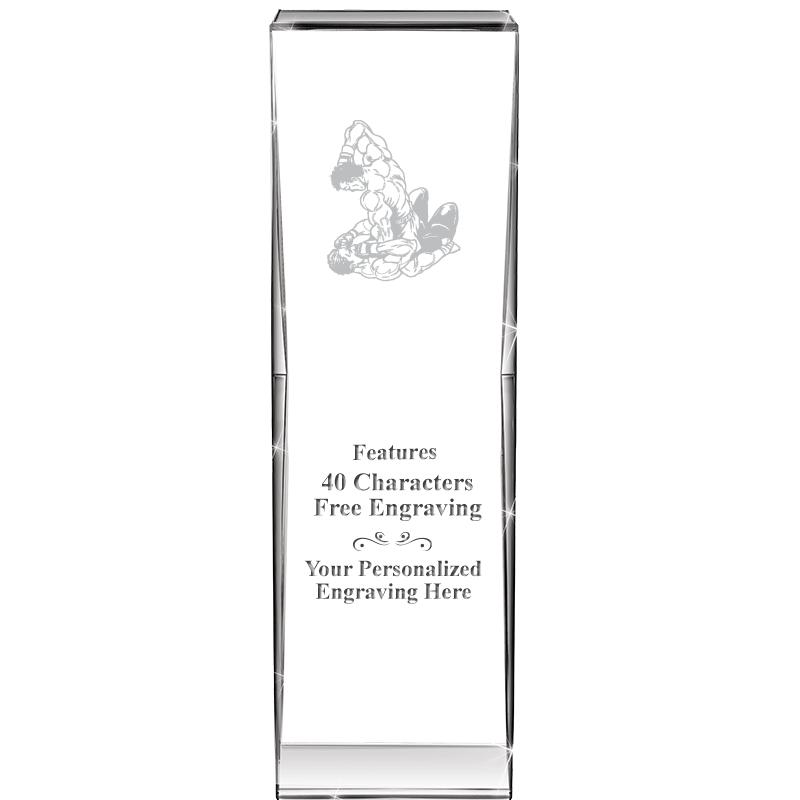 8" IMPACT CRYSTAL AWARD