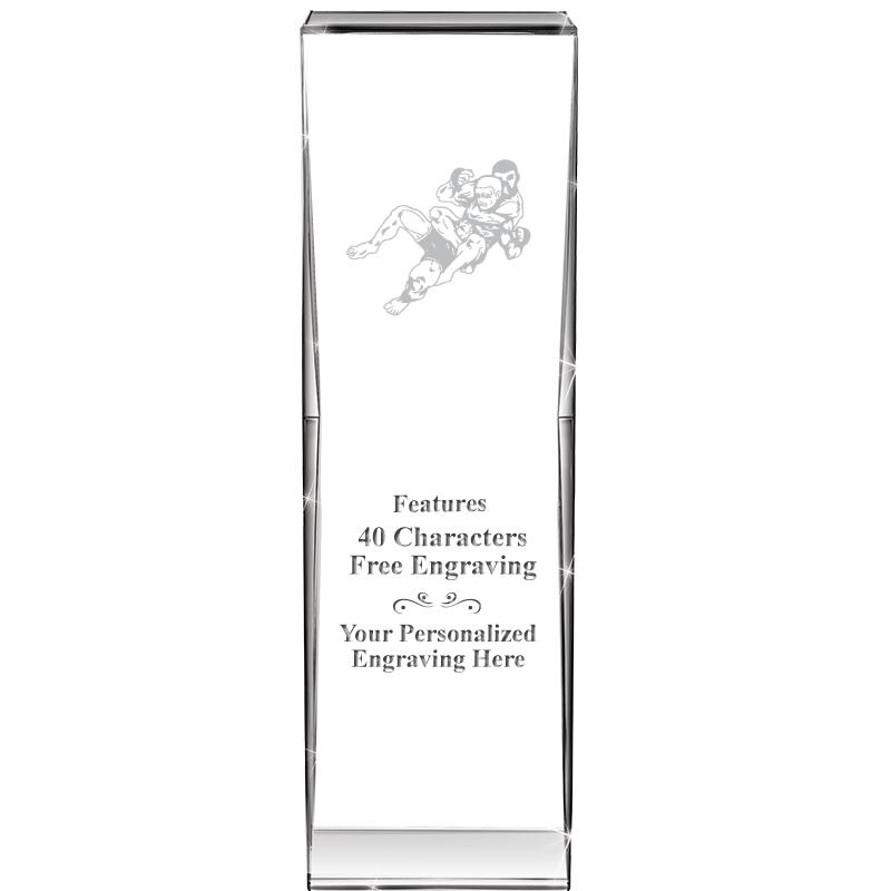 8" IMPACT CRYSTAL AWARD