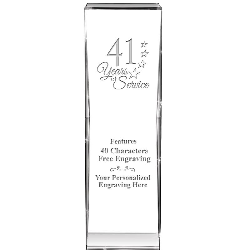 8" IMPACT CRYSTAL AWARD