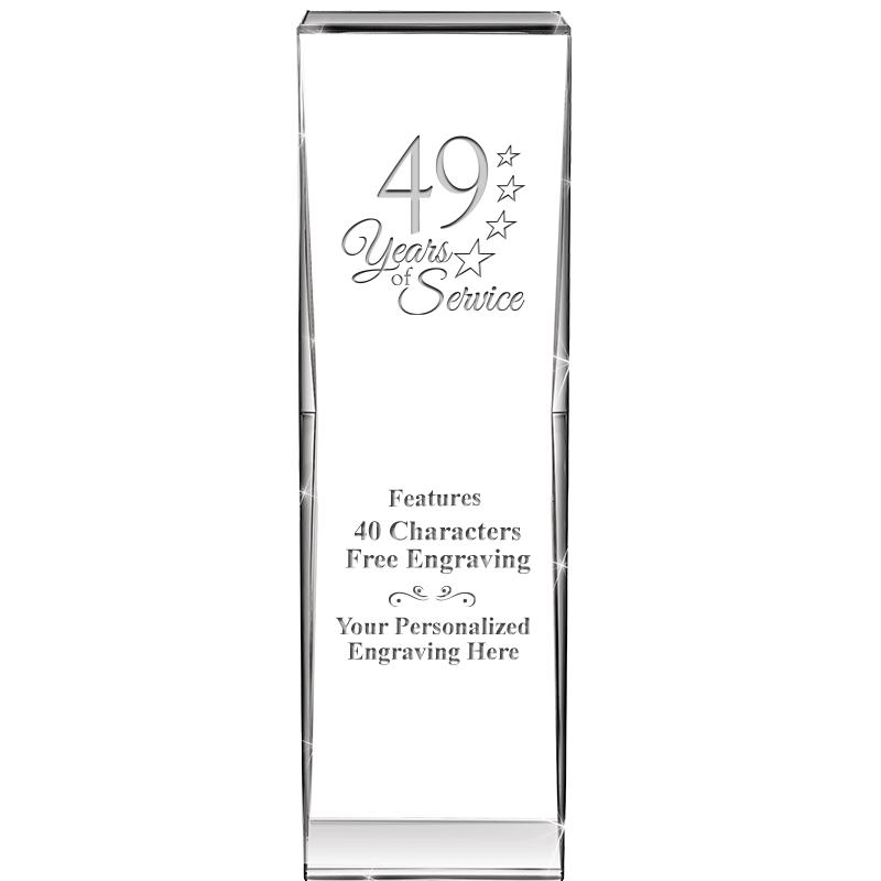 8" IMPACT CRYSTAL AWARD