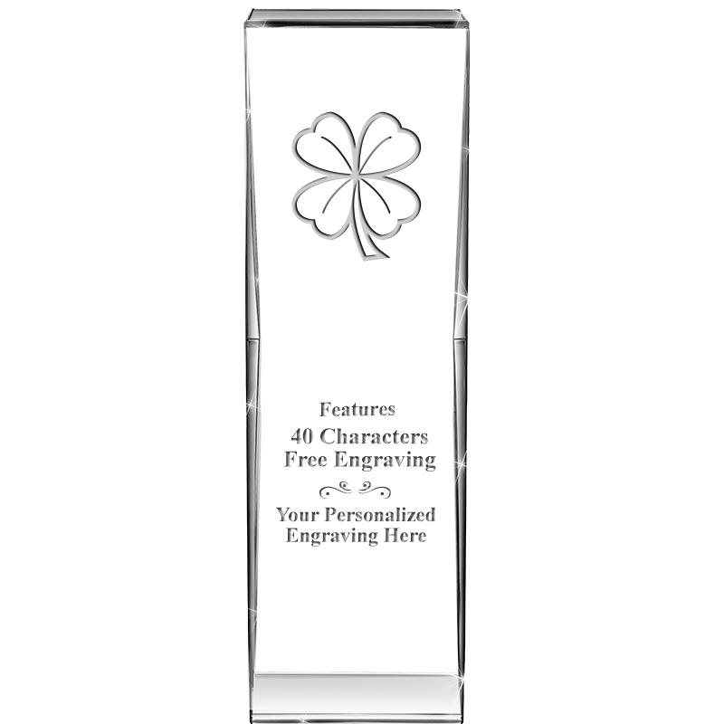 8" IMPACT CRYSTAL AWARD