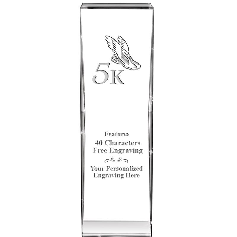 8" IMPACT CRYSTAL AWARD