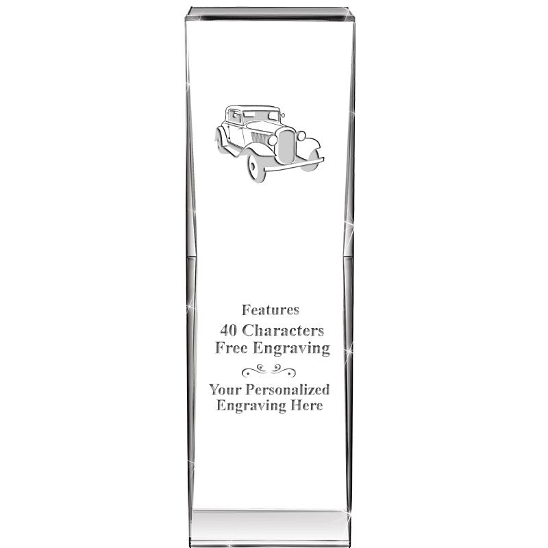 8" IMPACT CRYSTAL AWARD