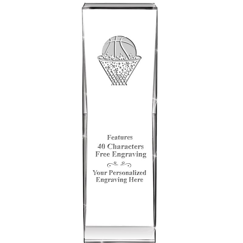 8" IMPACT CRYSTAL AWARD