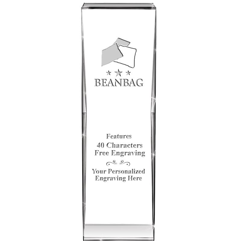 8" IMPACT CRYSTAL AWARD