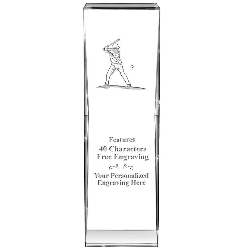 8" IMPACT CRYSTAL AWARD