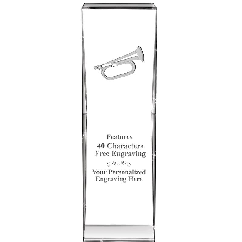 8" IMPACT CRYSTAL AWARD