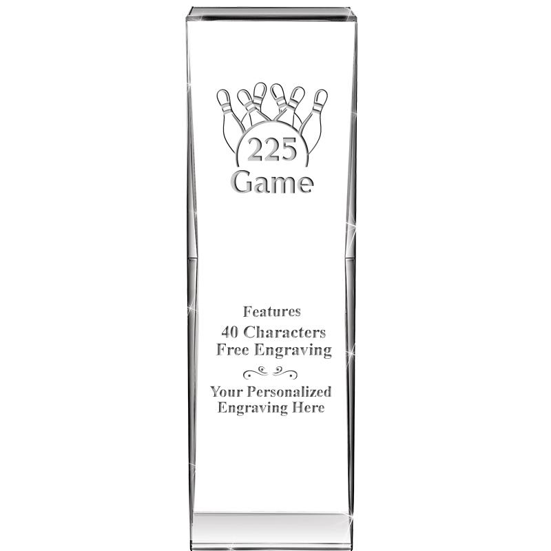 8" IMPACT CRYSTAL AWARD