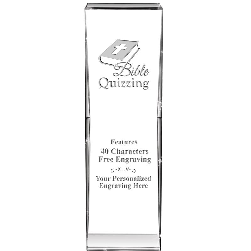 8" IMPACT CRYSTAL AWARD