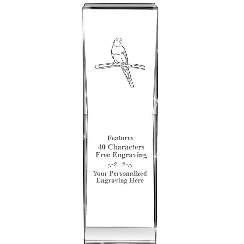 8" IMPACT CRYSTAL AWARD