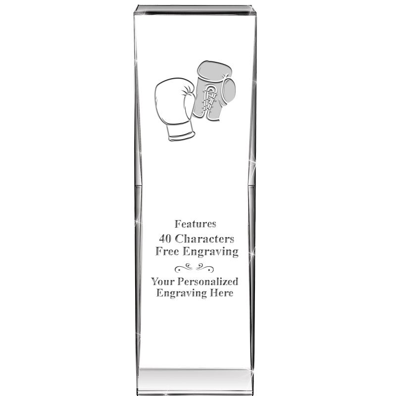 8" IMPACT CRYSTAL AWARD