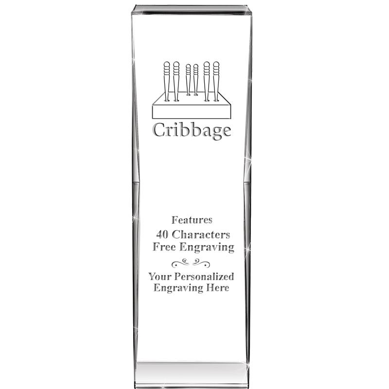 8" IMPACT CRYSTAL AWARD