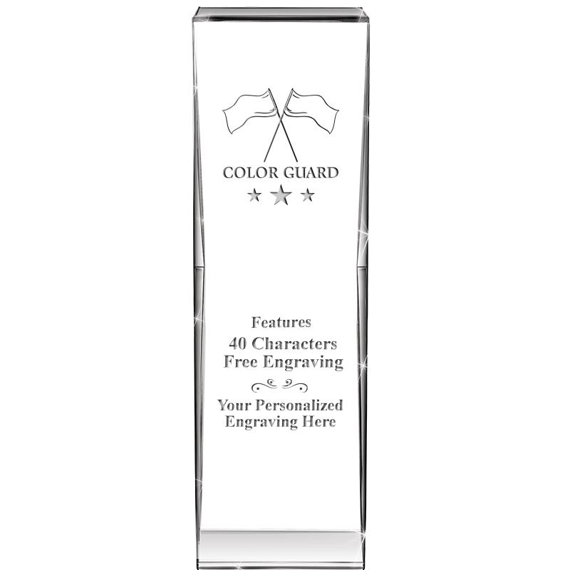 8" IMPACT CRYSTAL AWARD