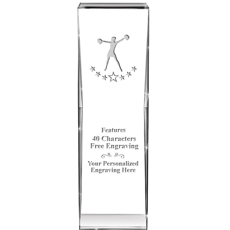 8" IMPACT CRYSTAL AWARD