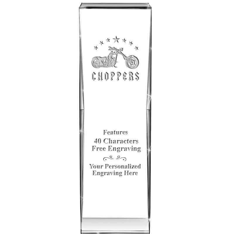 8" IMPACT CRYSTAL AWARD