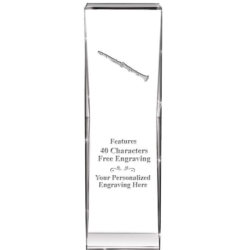 8" IMPACT CRYSTAL AWARD