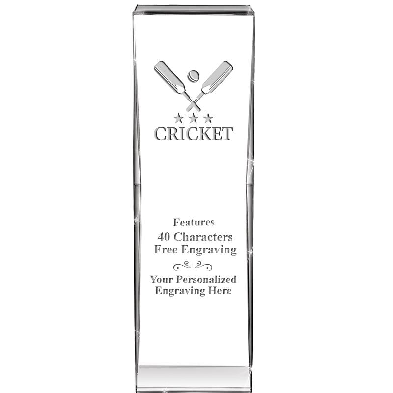 8" IMPACT CRYSTAL AWARD