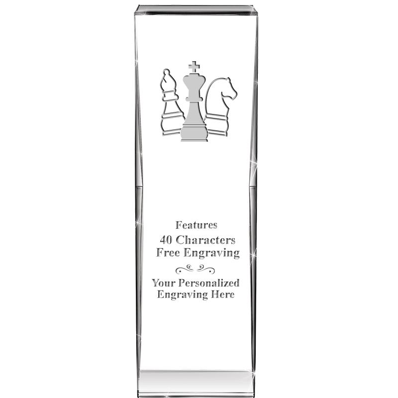 8" IMPACT CRYSTAL AWARD